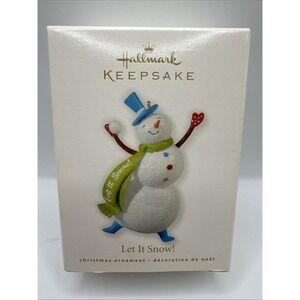 Hallmark Keepsake Christmas Ornament Let It Snow! Original-‎ Retired No Reprint